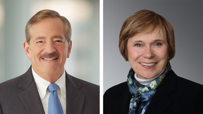 Chairman Steve Sanger and Vice Chair Elizabeth Duke were elected to their new roles Oct. 12, 2016, in connection with the Board’s decision to change its leadership structure